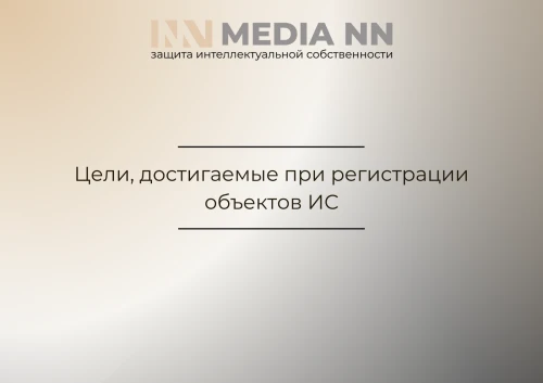 Цели, достигаемые при регистрации объектов ИС