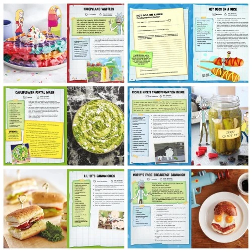 В кулинарной книге «Рика и Морти» раскроют рецепт «вкуснейшего соленья» и других блюд из мультсериала