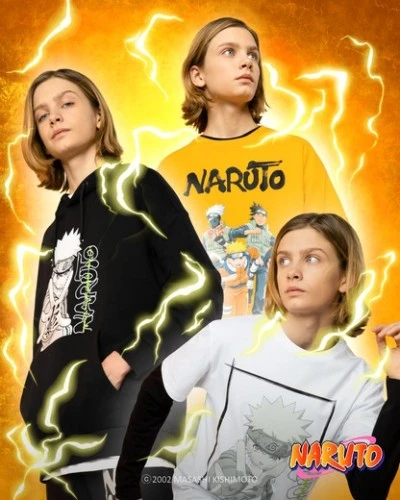 Бренд Gloria Jeans запустил лимитированную коллекцию для подростков Naruto