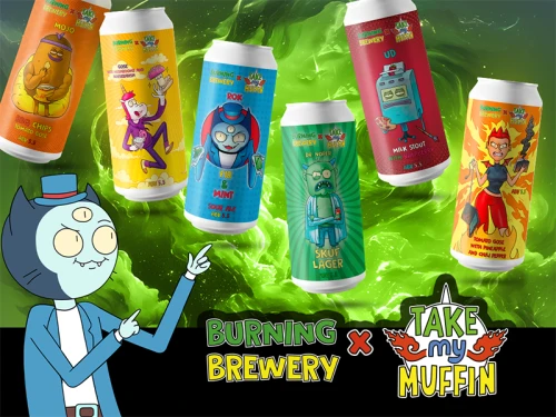 Культовый мультсериал и крафтовое пиво: коллаборация Take My Muffin и Burning Brewery