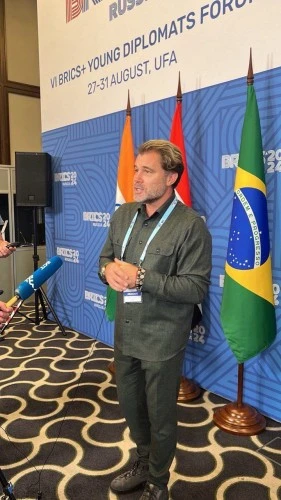 Русские супергерои в Уфе на Форуме молодых дипломатов BRICS+