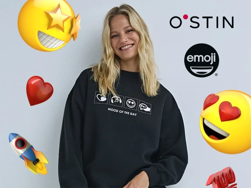 Одежда с настроением: O’STIN х emoji® в новом сезоне