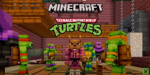 В Minecraft стартовал кроссовер с «Черепашками-ниндзя»