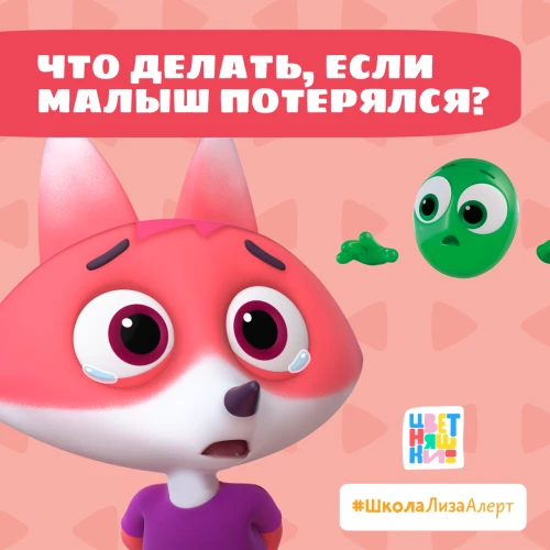 “Цветняшки” и представители “ЛизаАлерт” рассказали, как вести себя, если ребенок потерялся